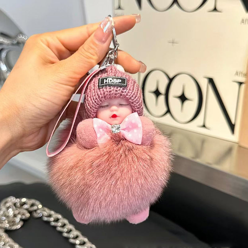 Cute Plush Doll Charm
