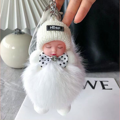 Cute Plush Doll Charm
