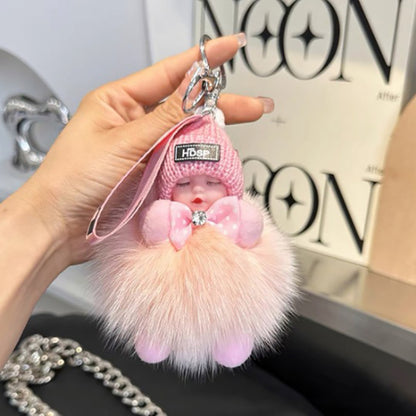 Cute Plush Doll Charm
