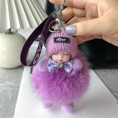 Cute Plush Doll Charm