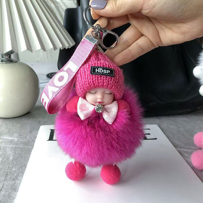 Cute Plush Doll Charm