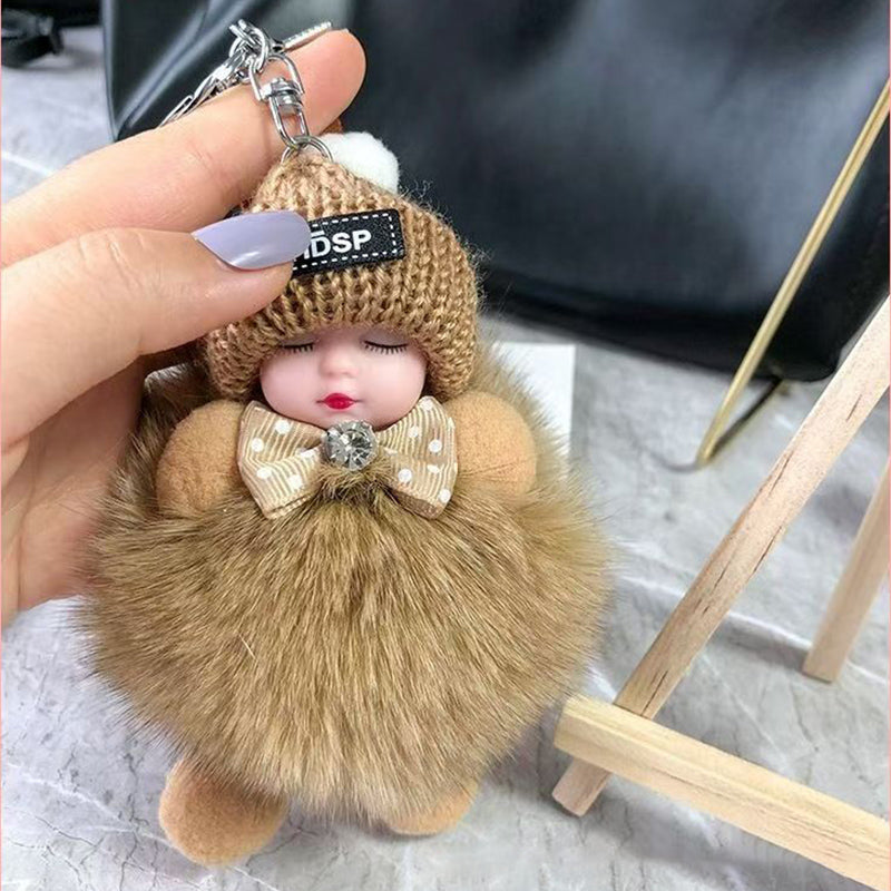 Cute Plush Doll Charm