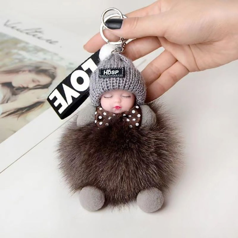 Cute Plush Doll Charm