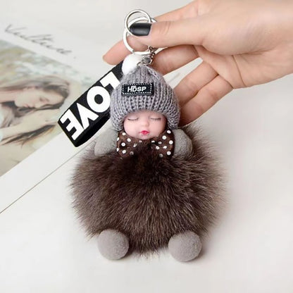 Cute Plush Doll Charm