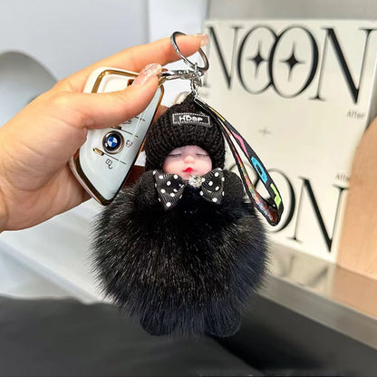 Cute Plush Doll Charm
