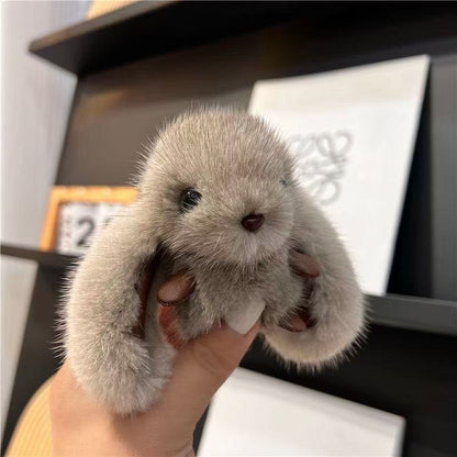Cute Plush Rabbit Charm