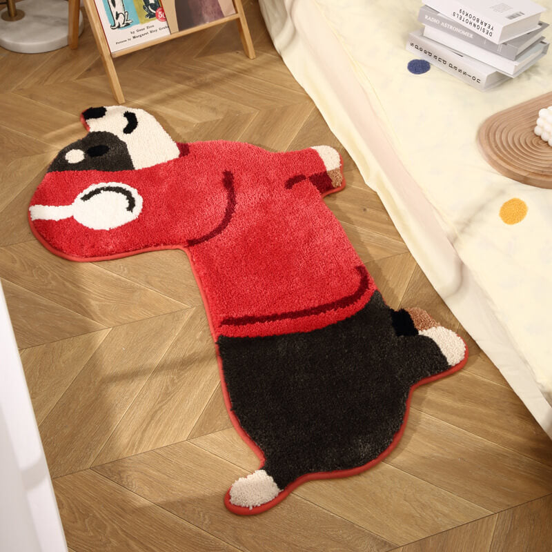 Cute Puppy Plush Carpet