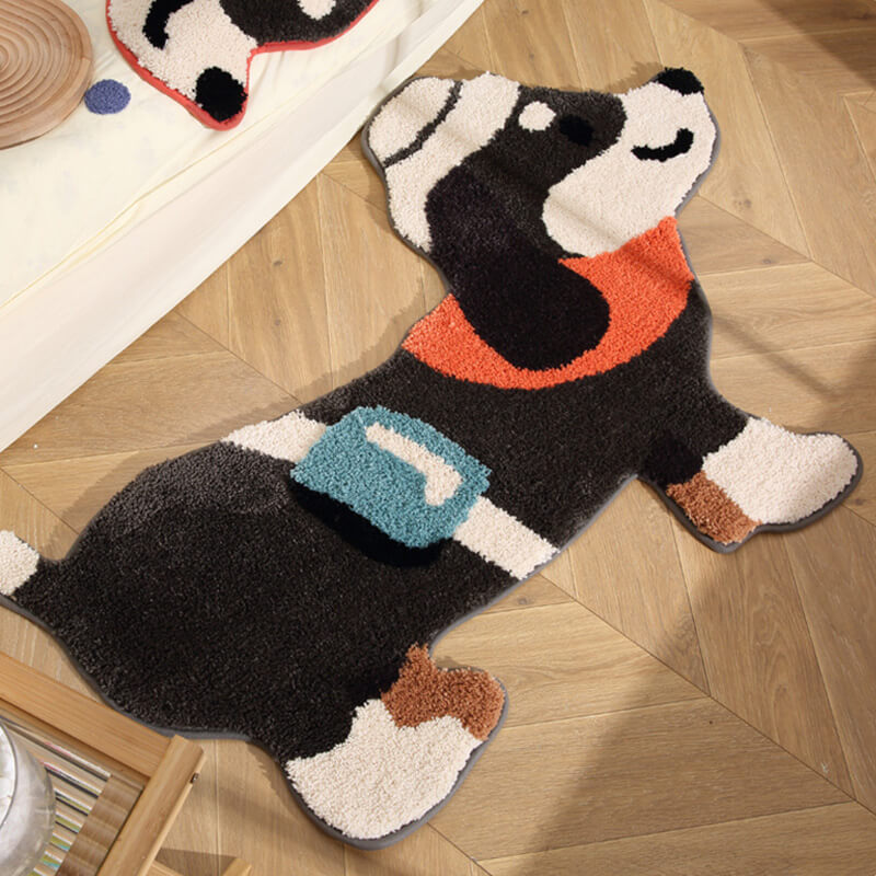 Cute Puppy Plush Carpet