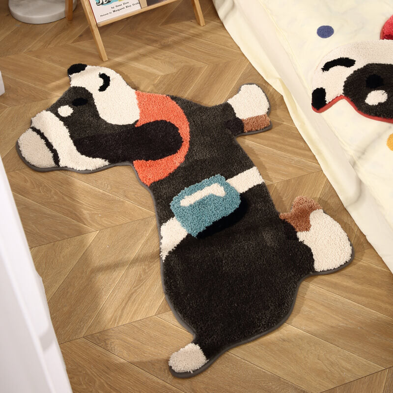 Cute Puppy Plush Carpet