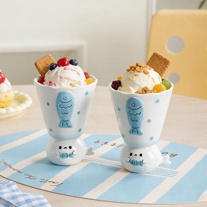 Cute Seal Ceramic Coffee Mug