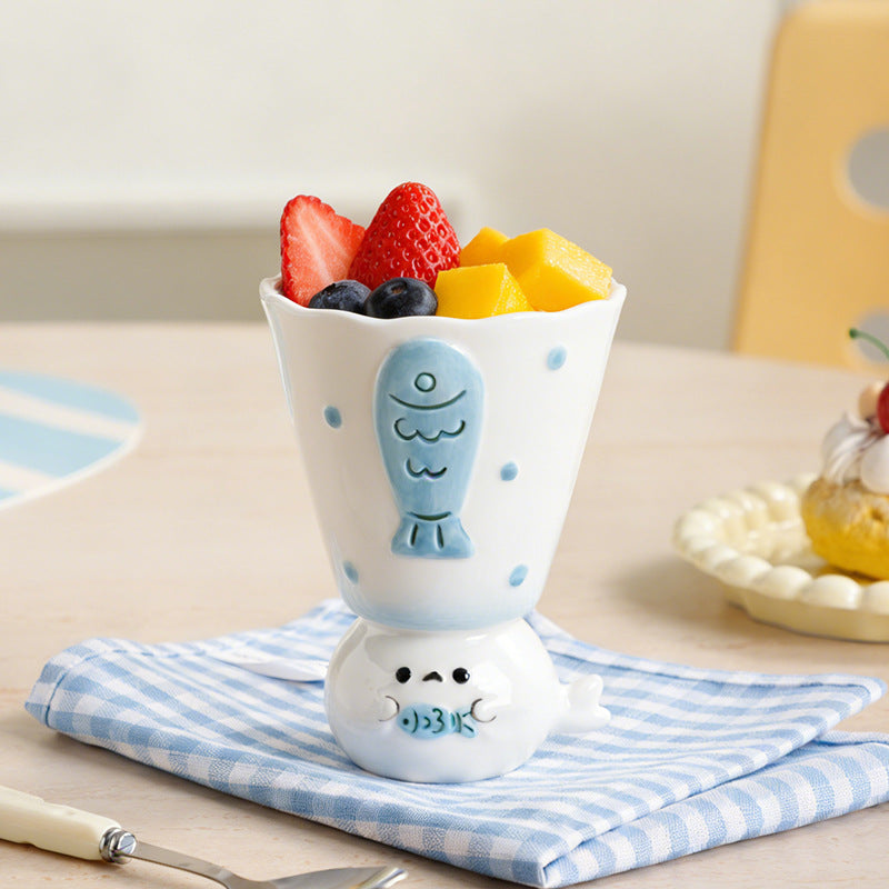 Cute Seal Ceramic Coffee Mug