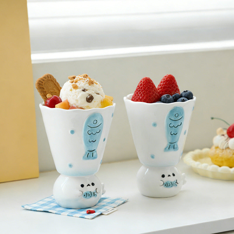 Cute Seal Ceramic Coffee Mug