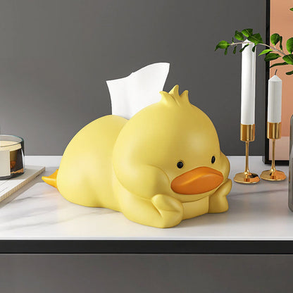 Cute Duck Tissue Box