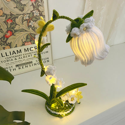 DIY Pipeel Lily-of-the-Valley Flower Lamp
