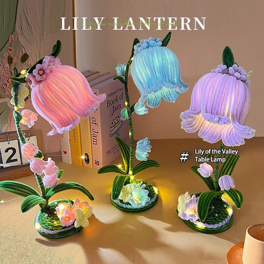 DIY Pipeel Lily-of-the-Valley Flower Lamp