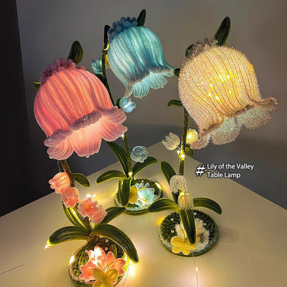 DIY Pipeel Lily-of-the-Valley Flower Lamp