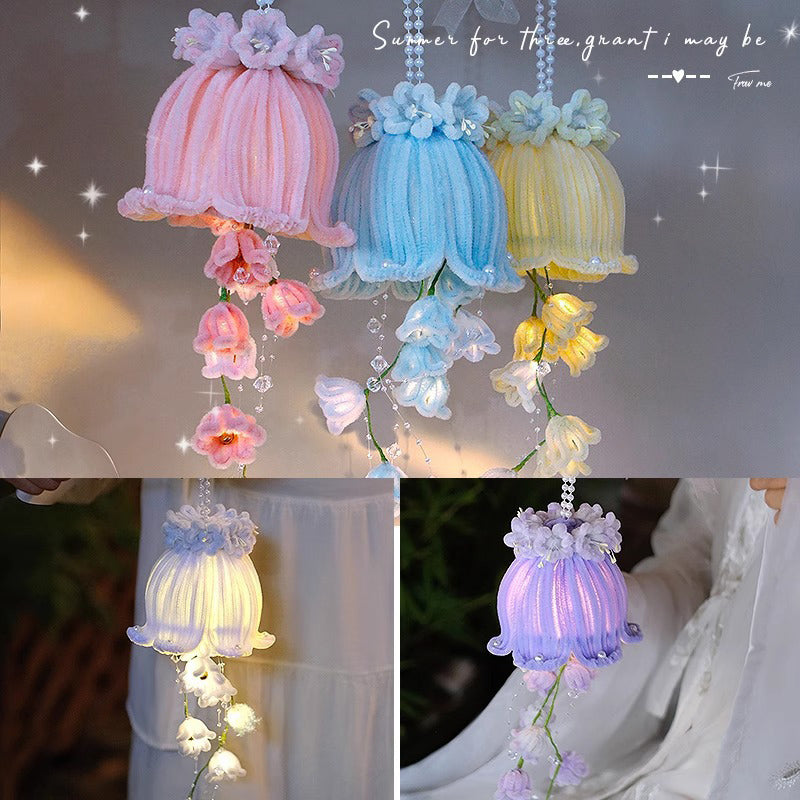 DIY Pipeel Lily of the Valley Lantern