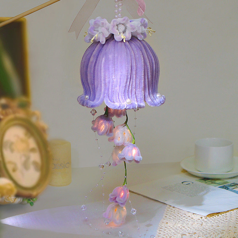 DIY Pipeel Lily of the Valley Lantern