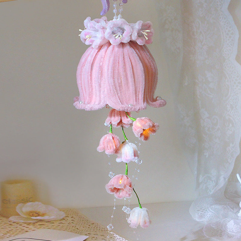 DIY Pipeel Lily of the Valley Lantern