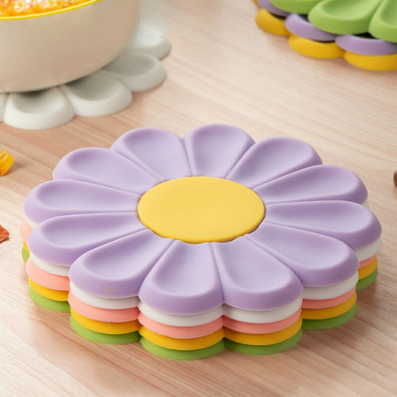 Daisy Silicone Coaster