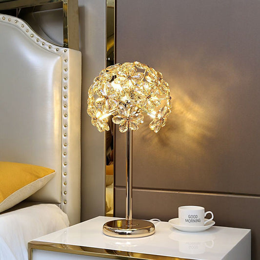 Dandelion Crystal Table Lamp