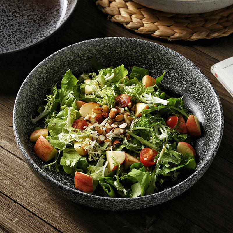 Deep Round Ceramic Dinner Plate