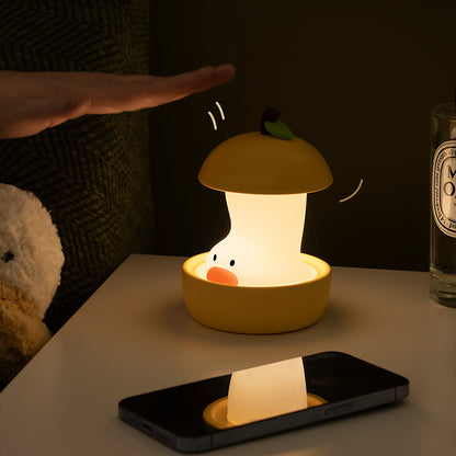 Duck-Pear Silicone Night Light