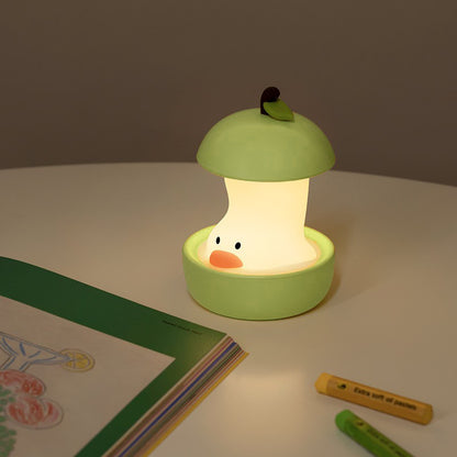Duck-Pear Silicone Night Light