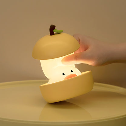 Duck-Pear Silicone Night Light