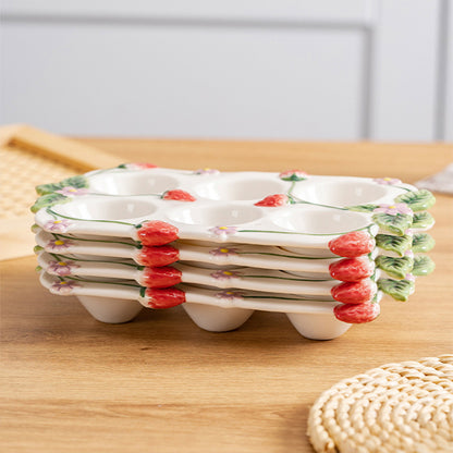 Kitchen Ceramic Egg Tray