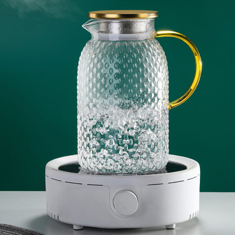 Embossed Glass kettle Set