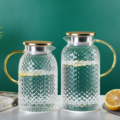 Embossed Glass kettle Set