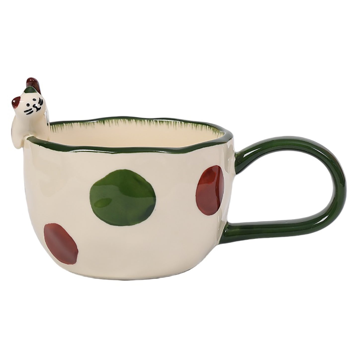 Embossed Kitten Mug
