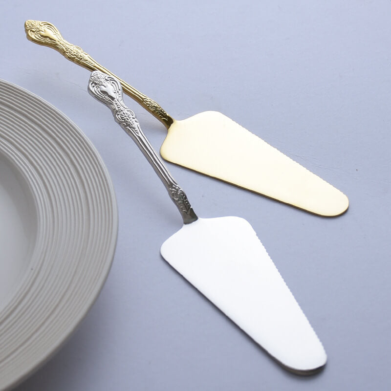 Embossed Stainless Steel Cake Spatula