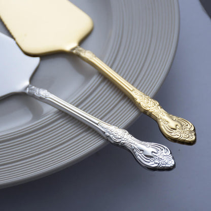 Embossed Stainless Steel Cake Spatula