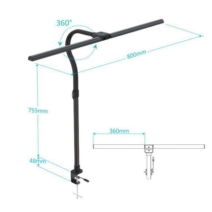 Eye Protection Clip Desk Lamp