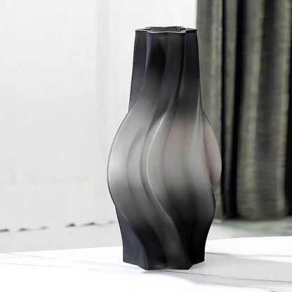 Frosted Glass Vase