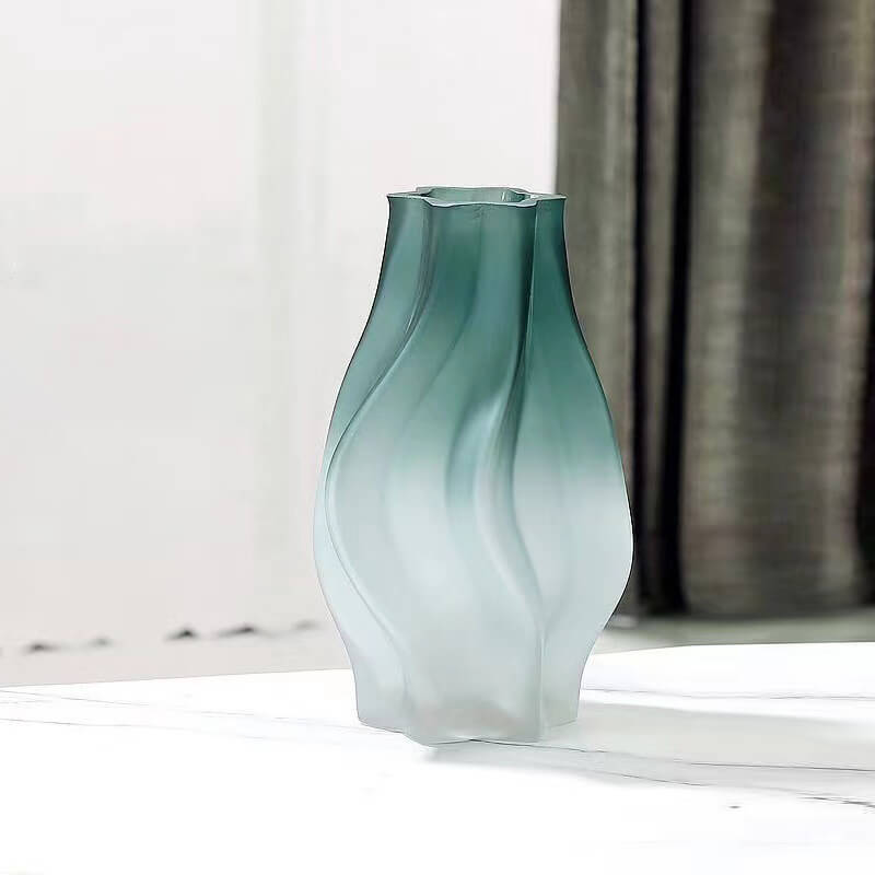 Frosted Glass Vase