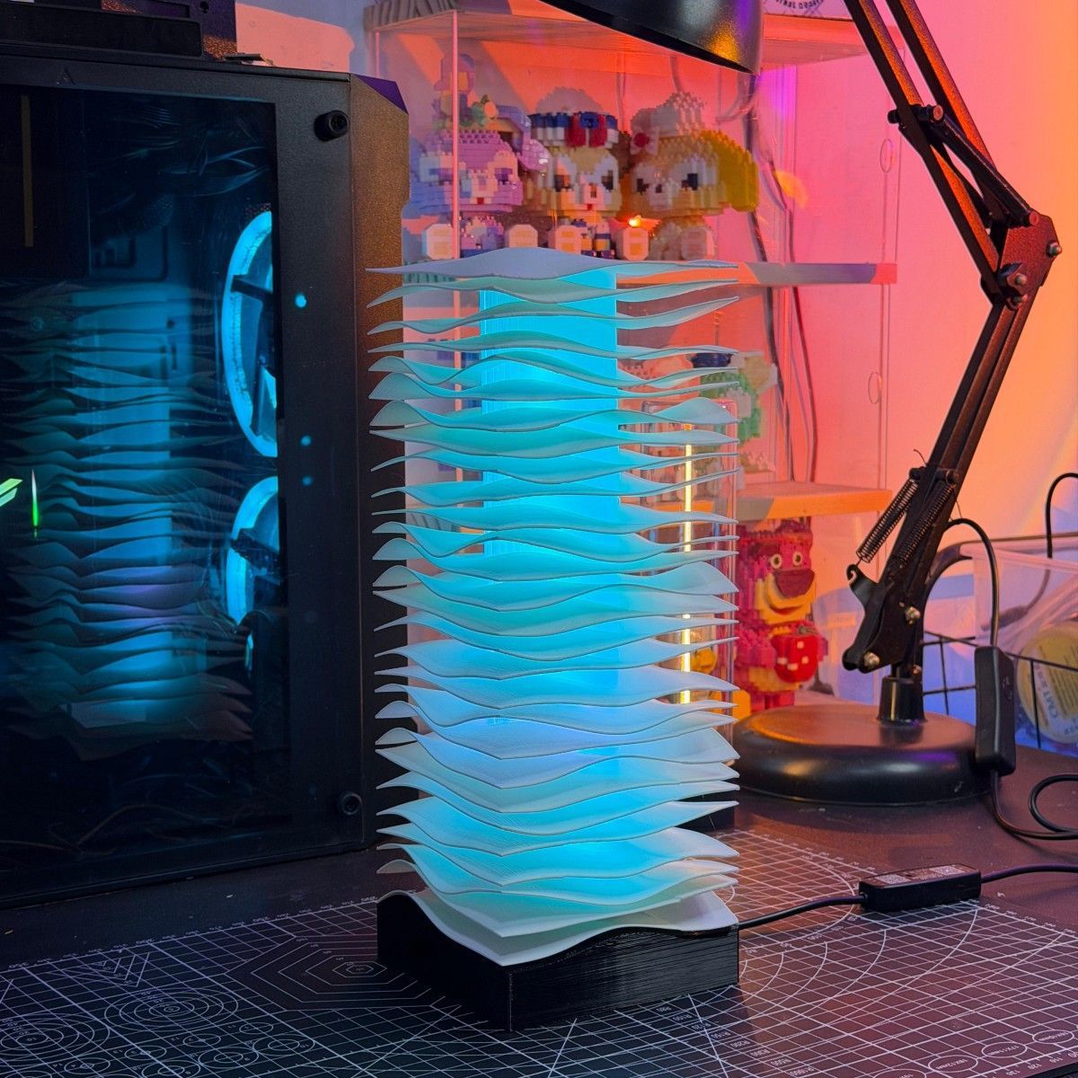 Full-Color RGB Ripple Ambient Light