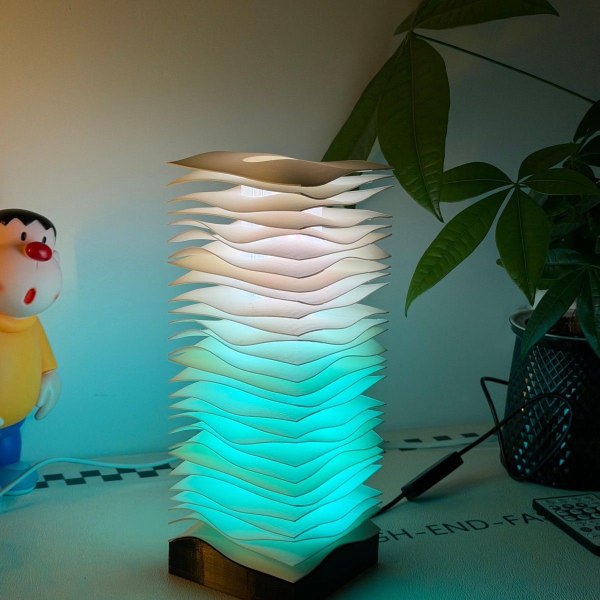 Full-Color RGB Ripple Ambient Light