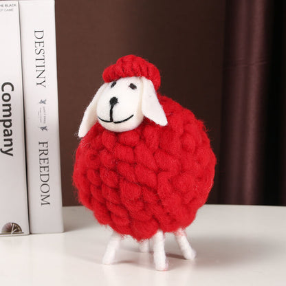 Fun Plush Sheep Ornaments