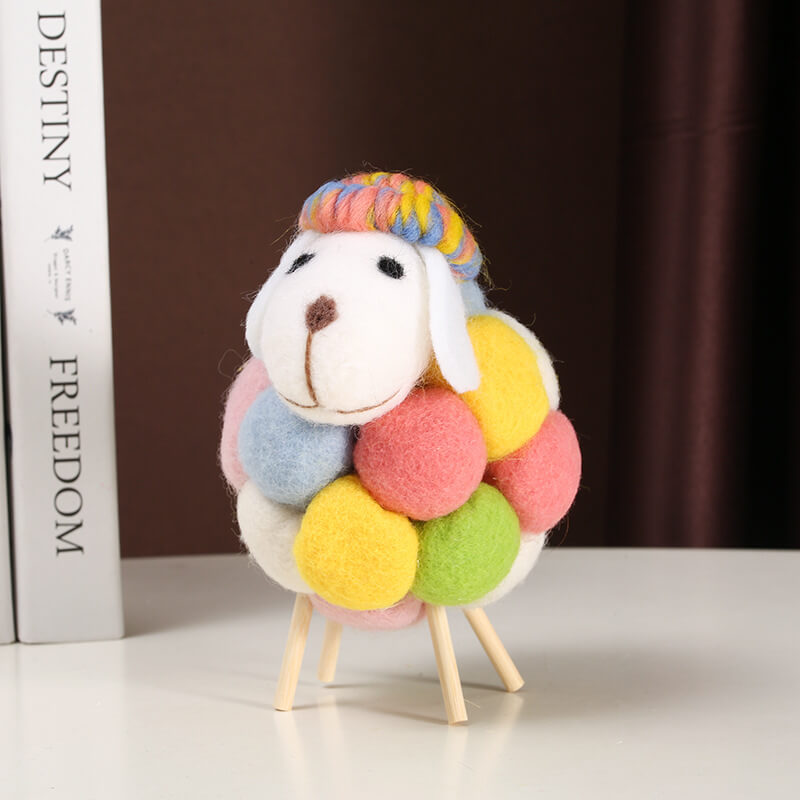 Fun Plush Sheep Ornaments