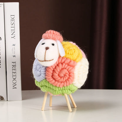 Fun Plush Sheep Ornaments