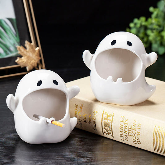 Ghost Ceramic Ashtray