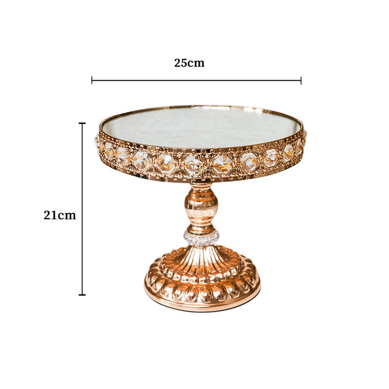 Gilt Crystal Dessert Stand