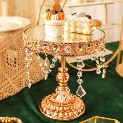 Gilt Crystal Dessert Stand