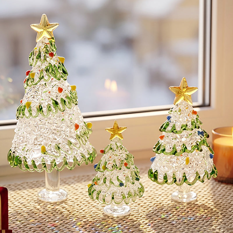 Glass Christmas Decorative Ornaments