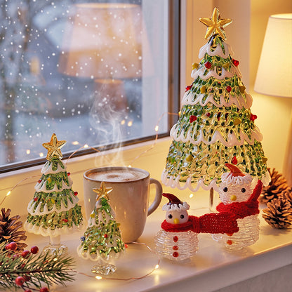 Glass Christmas Decorative Ornaments