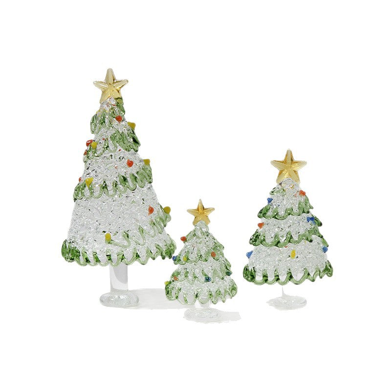 Glass Christmas Decorative Ornaments