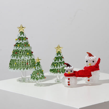 Glass Christmas Decorative Ornaments